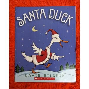 2008 Scholastic Santa Duck Milgrim Paperback Ages 2-6